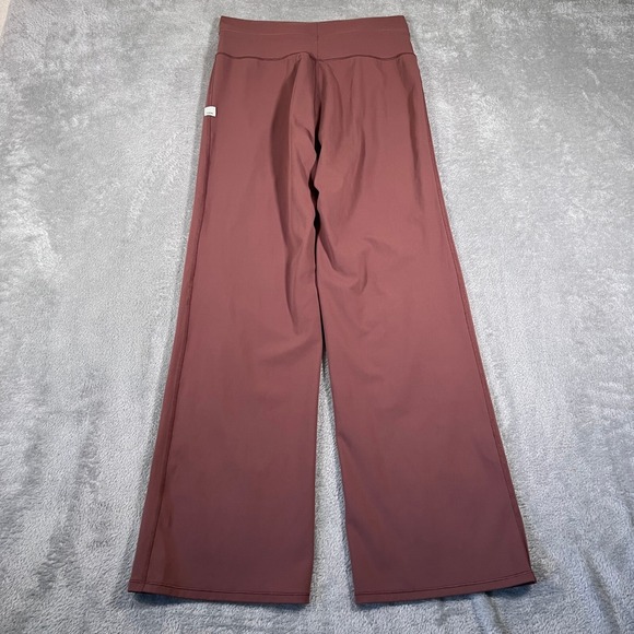 Vuori Daily Wide Leg Pants Women Medium Brown Terracotta Lounge READ DESCRIPTION - Picture 2 of 10